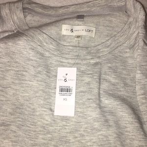 Lou & Grey signature soft blend sweat top.
